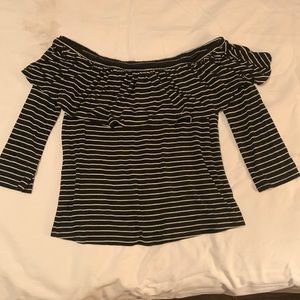 American eagle off the shoulder top